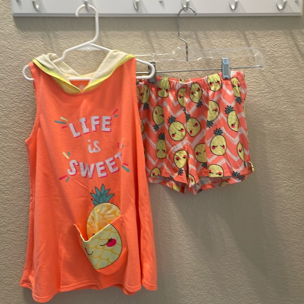 Girls Justice size 10, PJ set
